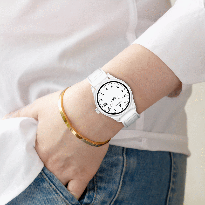Volkano Eon Series Smartwatch - White - Image 5