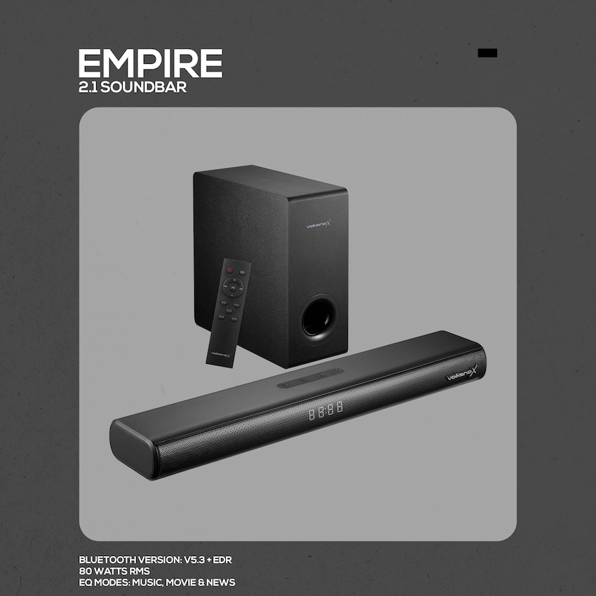 VolkanoX Empire 2.1 Soundbar - Image 5
