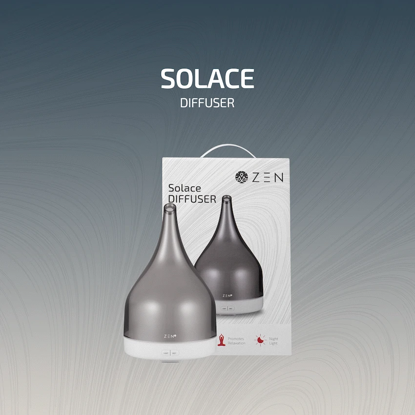 Zen Solace Diffuser - Grey - Image 5