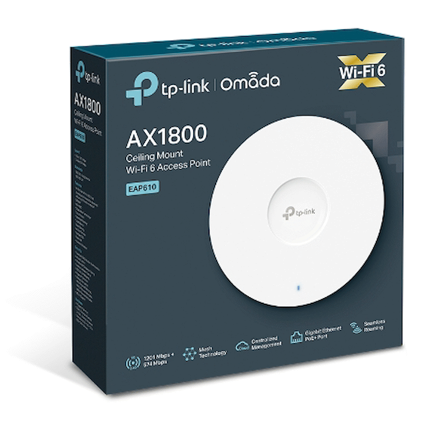 TP-Link EAP610 AX1800 Ceiling Mount Wi-Fi 6 Access Point - Image 5