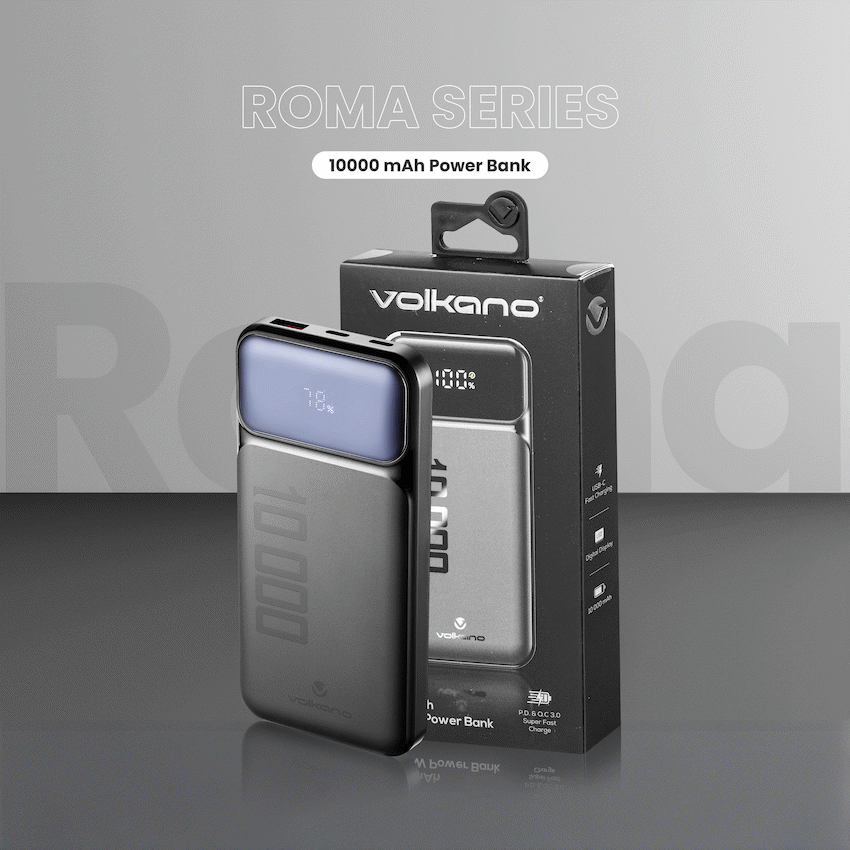 Volkano Roma Series 10000mah P.D. 20W Power Bank - Image 6