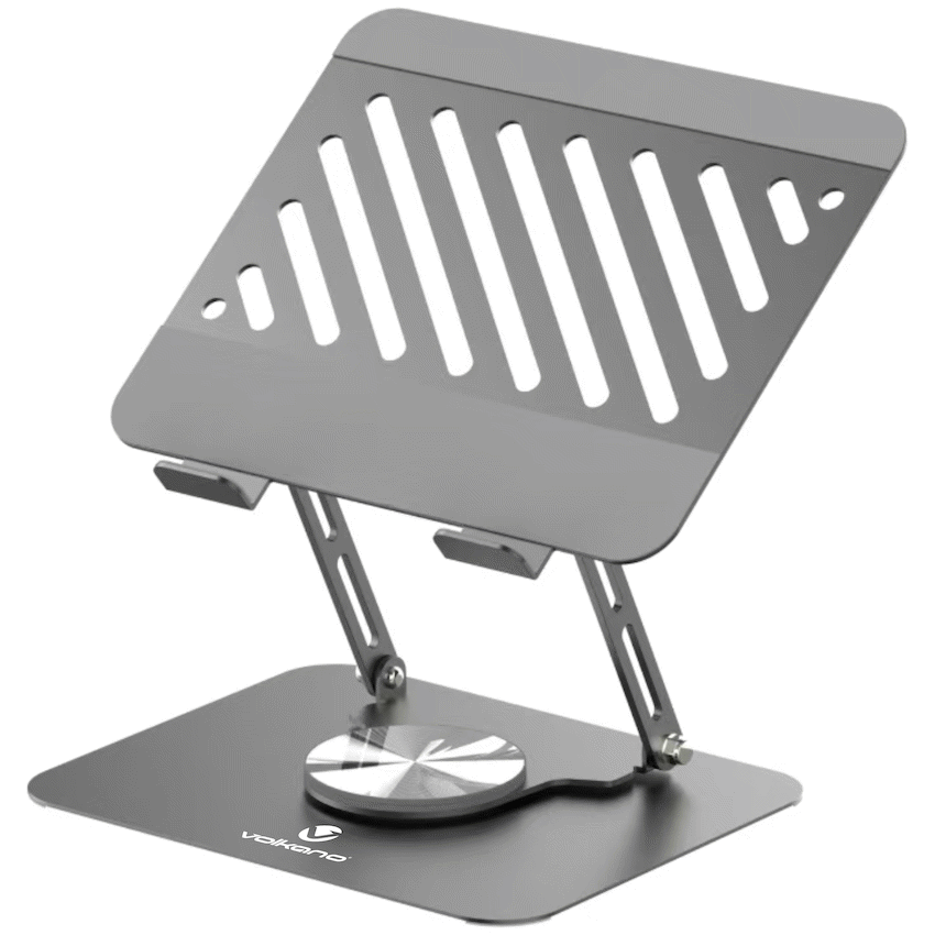 Volkano Pivot Multifunctional Swivel Adjustable Aluminium Laptop Stand - Image 6