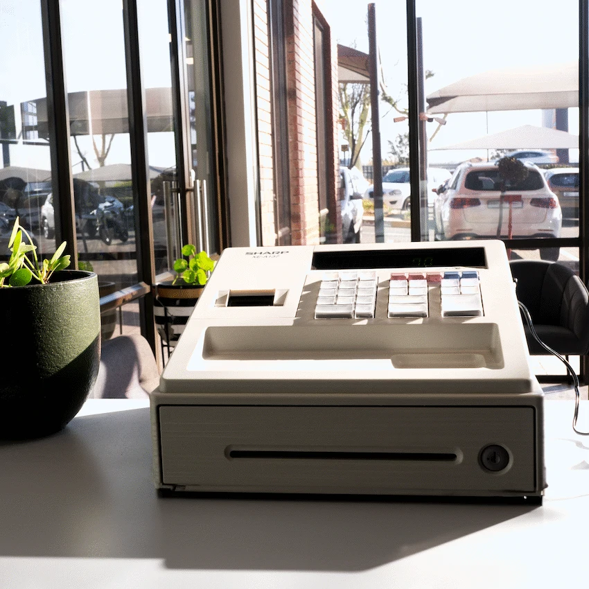 Sharp XE-A137-WH Cash register - Image 7