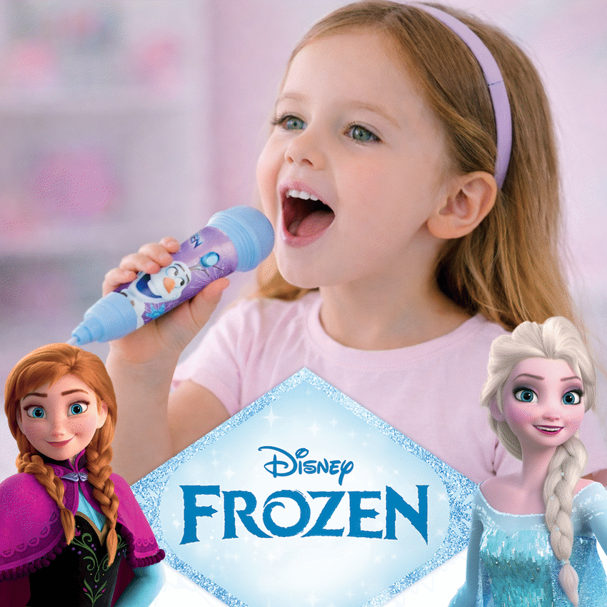 Disney Frozen Bluetooth Mini Karaoke Machine with Belt Hook - Image 7