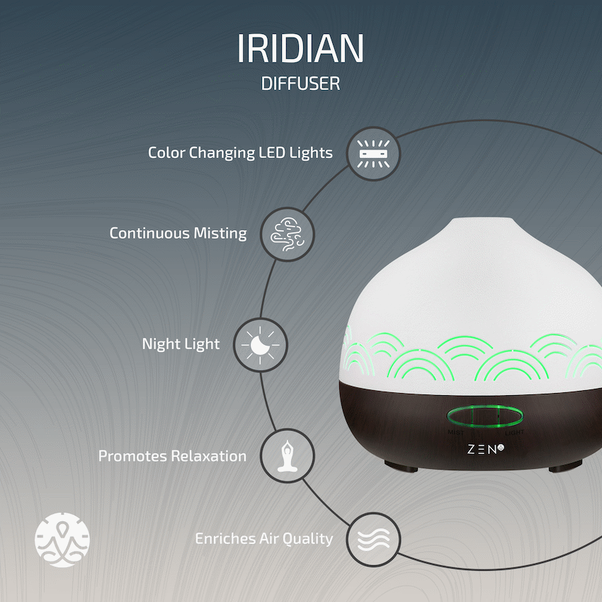 Zen Iridian Diffuser - Dark Wood - Image 9