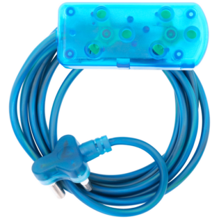 Ellies Side by Side Light Duty Extension Lead-5M - BL