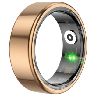 Volkano Ring Series Smart Ring With Charge Case - 18.3mm
