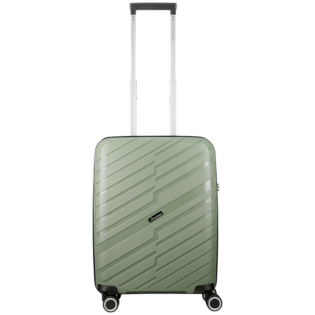 Travelwize  Java PP 4-Wheel Spinner 55cm Luggage Military