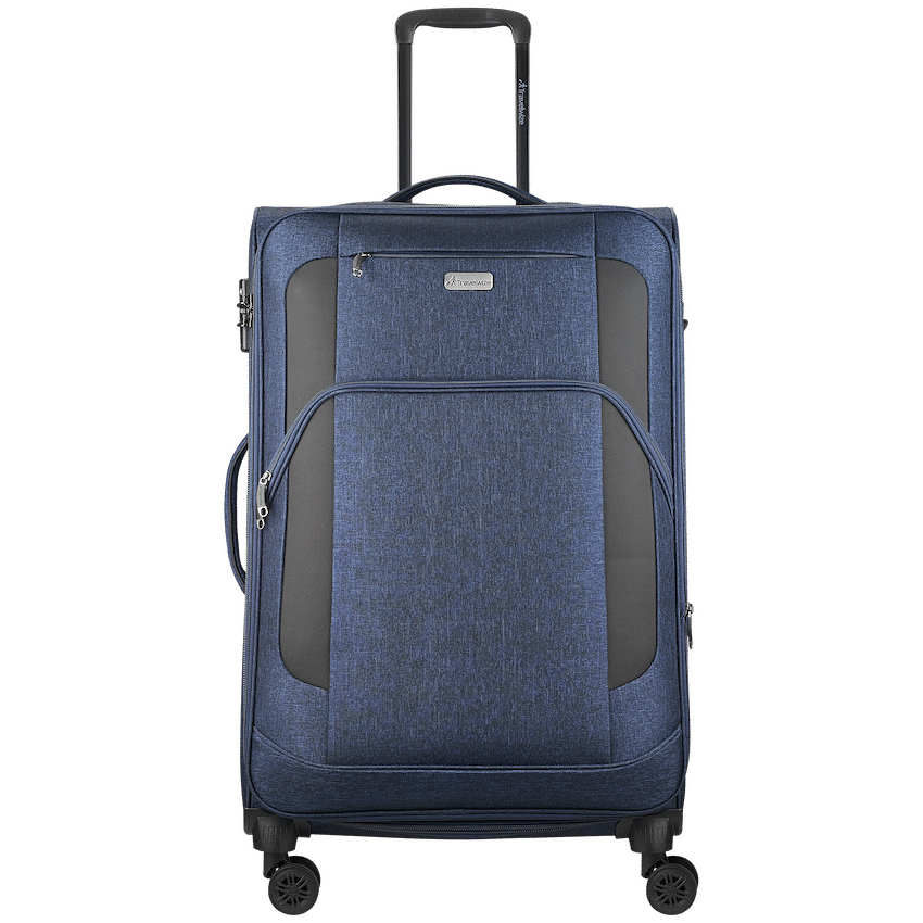Travelwize Aurora 75cm 4-Wheel Spinner Trolley Case - Navy Melange