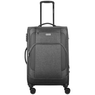 Travelwize Aurora 65cm 4-Wheel Spinner Trolley Case - Grey Melange