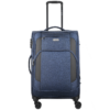 Travelwize Aurora 65cm 4-Wheel Spinner Trolley Case - Navy Melange
