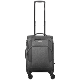 Travelwize Aurora 55cm 4-Wheel Spinner Trolley Case - Grey Melange