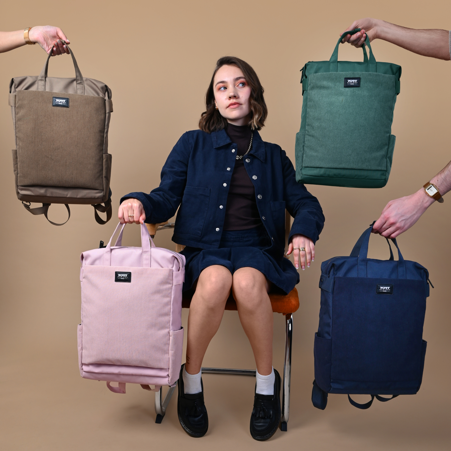 Port Designs Milano II ECO 14/16″ Totepack – Sage Green - Image 5