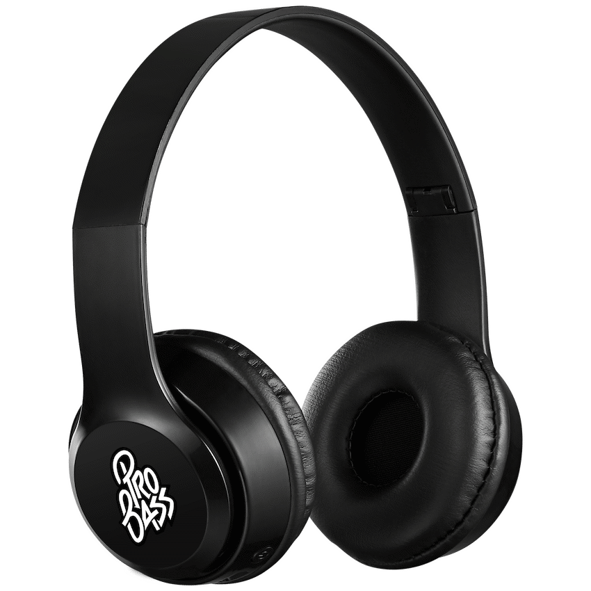 Pro Bass Rebel 2.0 series Bluetooth Headphone - Black - Image 2