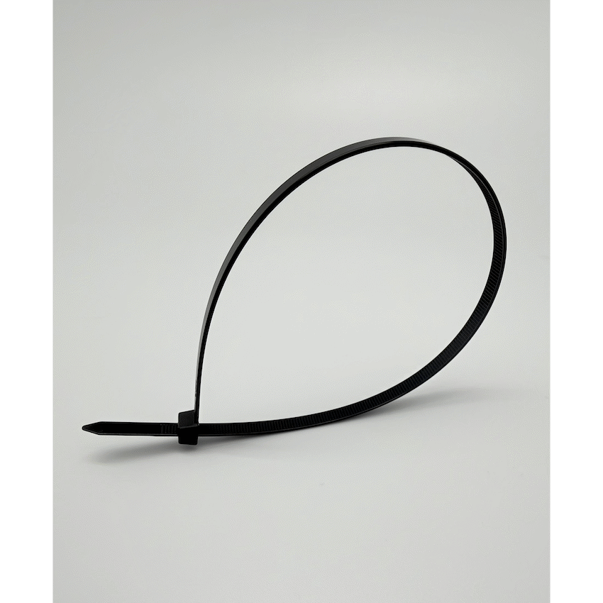 Ellies Cable Tie 7.9mm X 400mm - 100 PACK SIZE - BK - Image 2