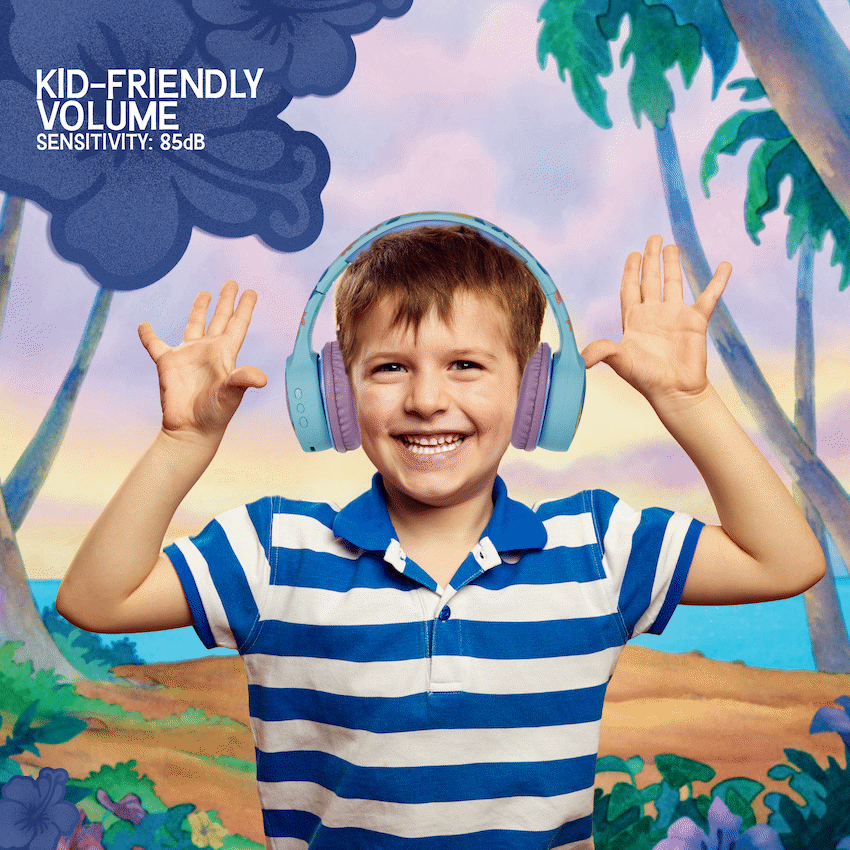 Disney Stitch Bluetooth Padded Headphones with dB Switch Function - Image 5