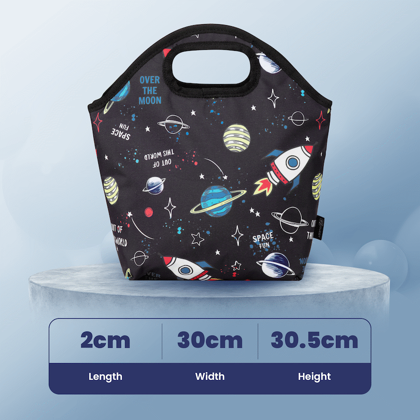 Quest Planets Value Lunch Cooler Black - Image 6