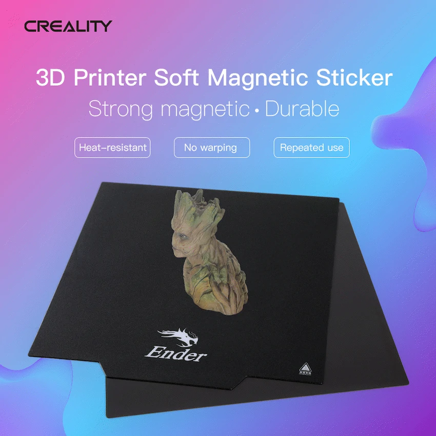 Ender Soft Magnetic Bed - 235x235 Ender-3 V2_Ender-3_Ender-3_KR_Ender-3 Pro_Ender-3S_CR20_CP-01_ - Image 7