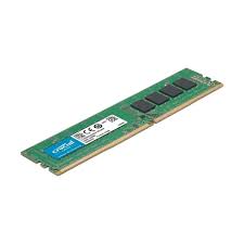 4GB Crucial |  DDR4-2666Mhz |  CL19 |  1.20V |  UDIMM |  Memory Module