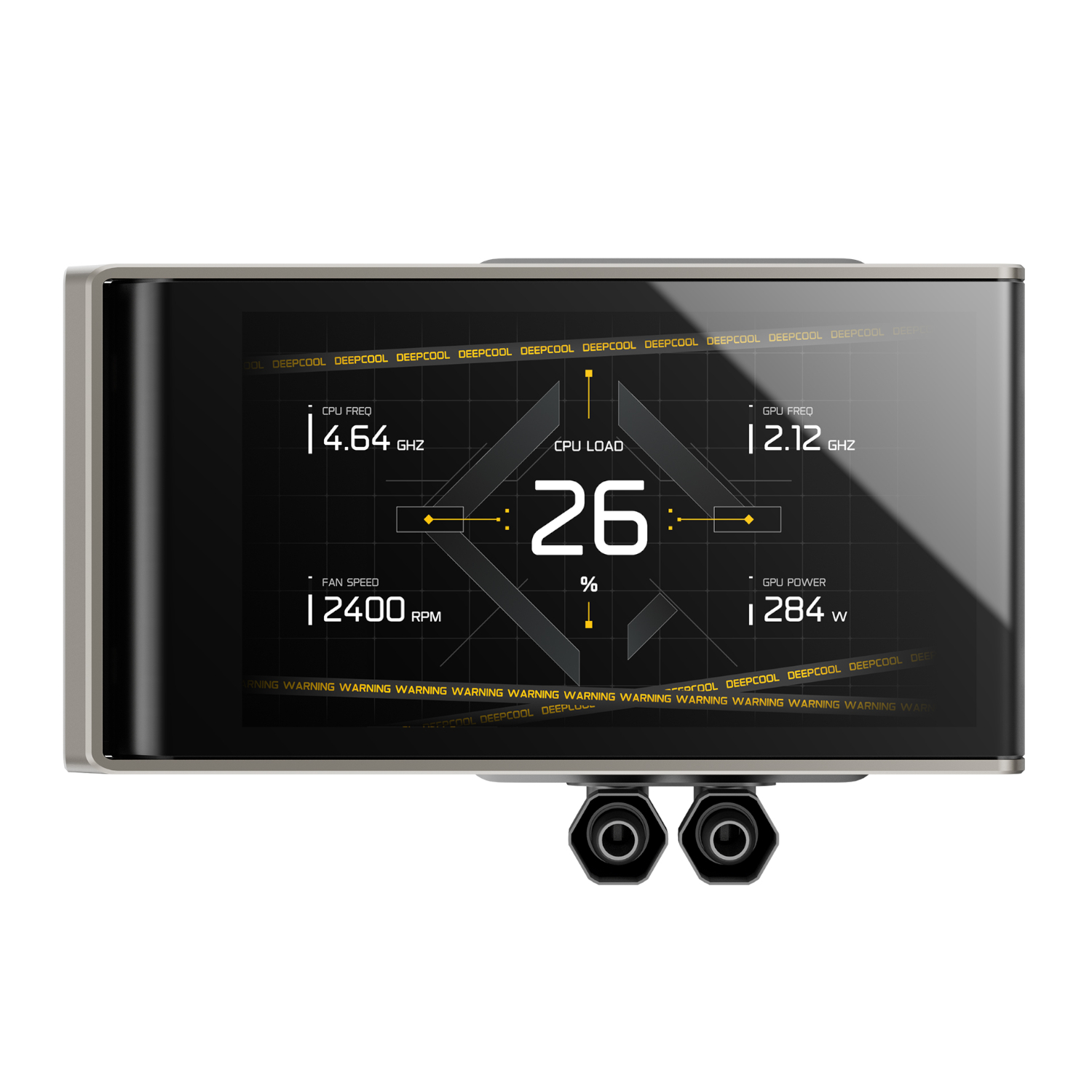 DeepCool LT360 VISION ARGB 4.5" LCD All-in-one CPU Liquid Cooler - Black - Image 3