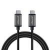 Cirago USB-C to USB-C Heavy Duty Cable (Gray)