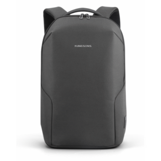 Kingsons Plaza Series 15.6" Laptop Backpack Black