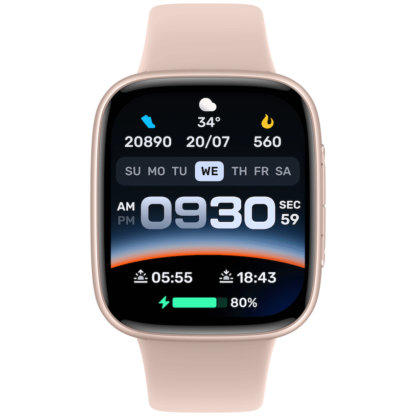 VolkanoX Solaris Series Fitness Smartwatch - Gold