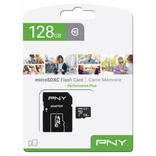 PNY 128GB microSDXC UHS-I Class 10 Memory Card (100MB/s Read)