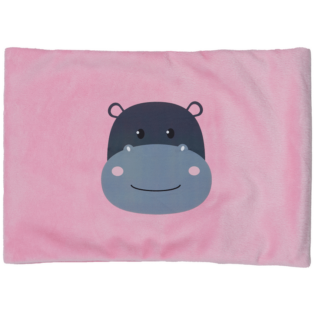 2505 - Elektra Hot Water Bottle - Pink Hippo
