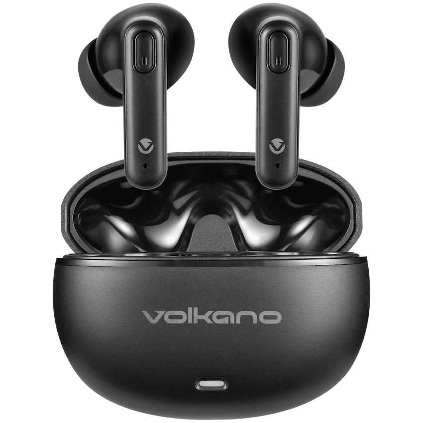 Volkano Pulse Series True Wireless Earphones with Charging Case - Black - Image 10