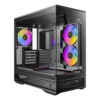 Antec C2M ARGB Compact Micro-ATX Gaming Chassis - Black