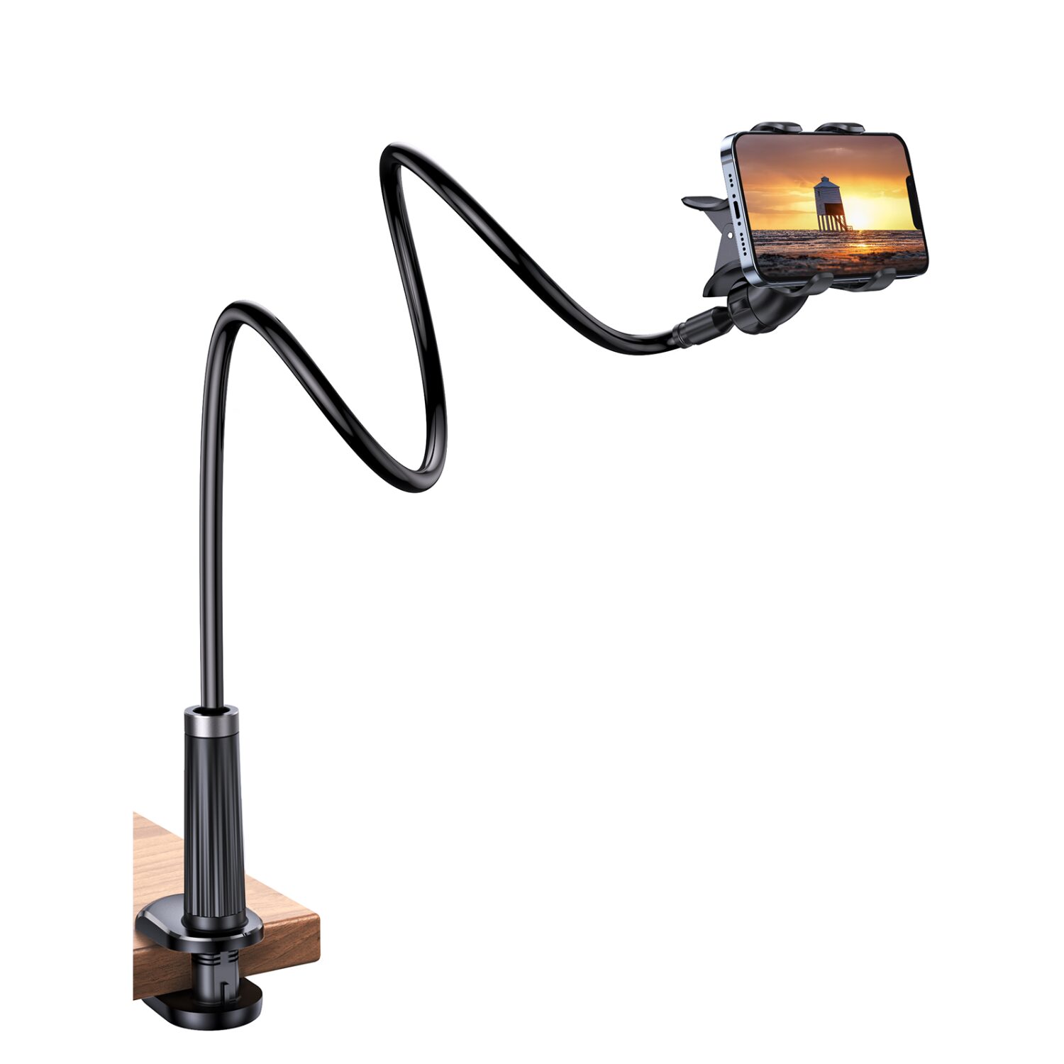 UGREEN Multifunction Gooseneck Phone Stand