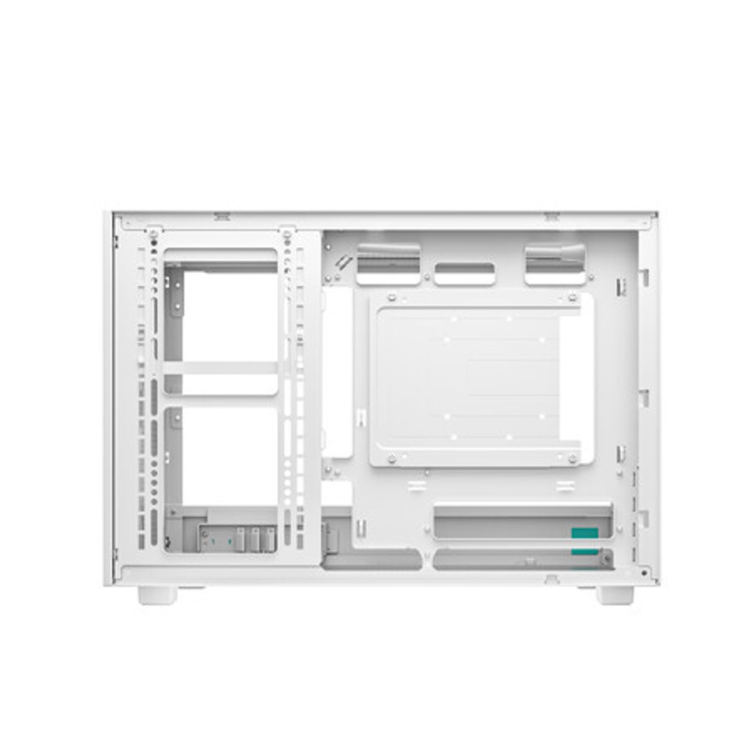DeepCool CH260 Wood mATX Gaming Chassis White - Image 8