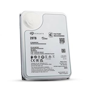 28TB Seagate Exos |  7200RPM |  SATA 6Gbs |  512e 3.5" |  Enterprise Hard Drive (Recert)