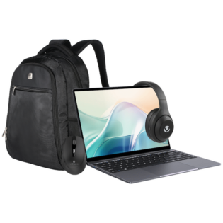 ETBook, 14.1" Intel i5-12450H, 16GB DDR4, 512GB SSD W11H (Bag+Mouse+Headphone)
