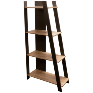 Everfurn Swiss Large Bookshelf - Two-Tone
