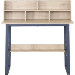 Everfurn Marcel Office Desk With Shelves