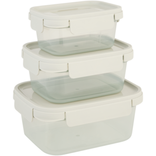 LocknLock Nestopia 3pce set ( Order in Qty of 4)