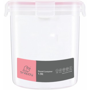 Snappy Container 1.9lt Round ( Order in Qty of 2)
