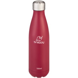 Snappy Stainless Steel Vacuum Bottle 500ml Cherry ( Order in Qty of 6)