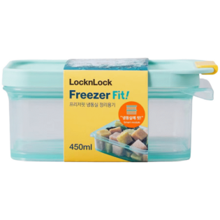 LocknLock Freezer Fit rect 450ml ( Order in Qty of 12)