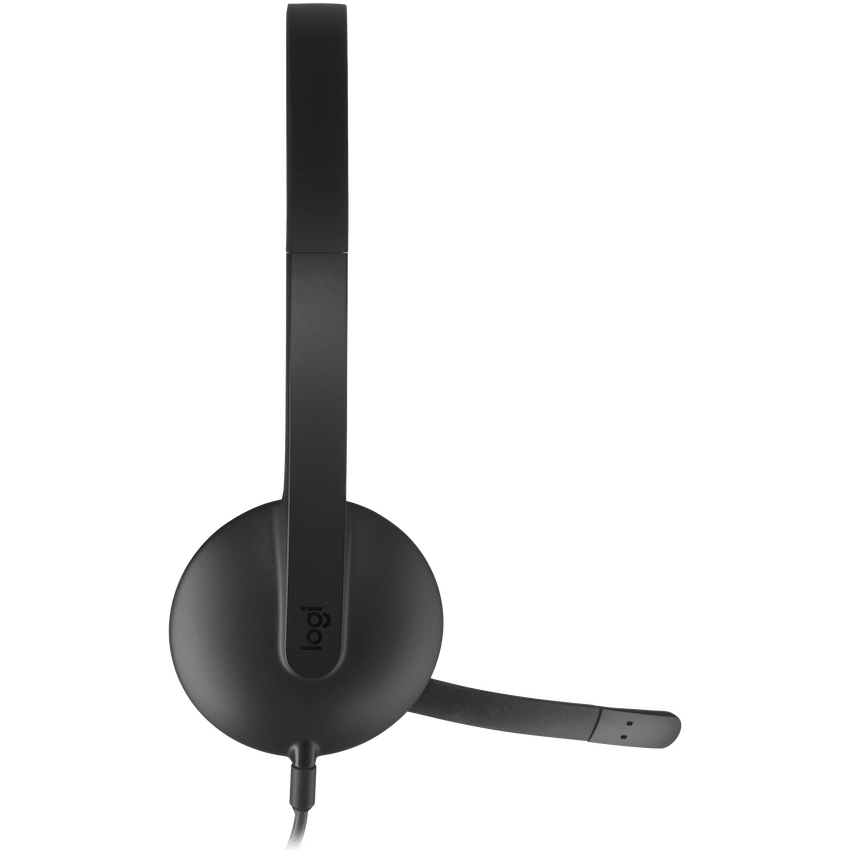 Logitech(R) H340 USB Computer Headset - Black - Image 2