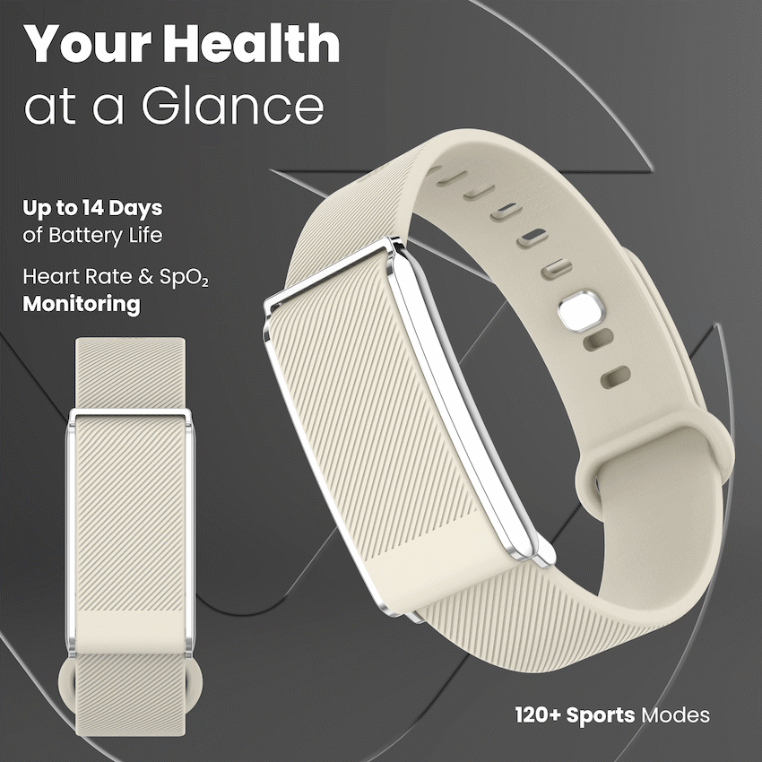 Volkano Vida - Smart Band - Beige - Image 3