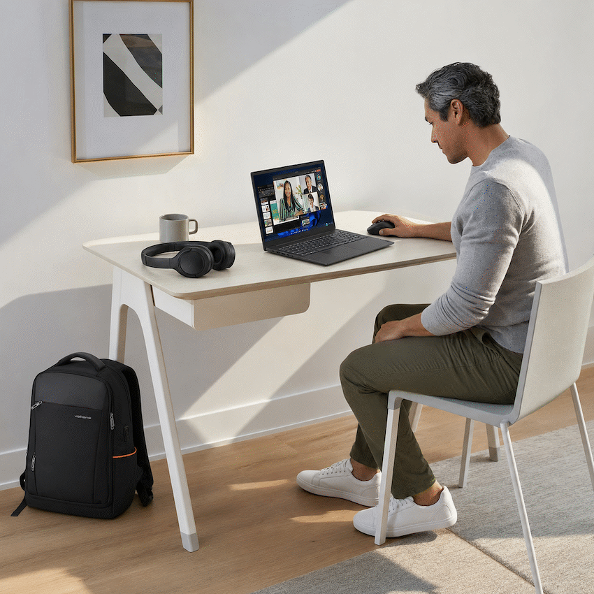 Lenovo Laptop 82YU015DSA - V15 AMD Ryzen 5 16/512 Bag+Mouse+Headphone - Image 3