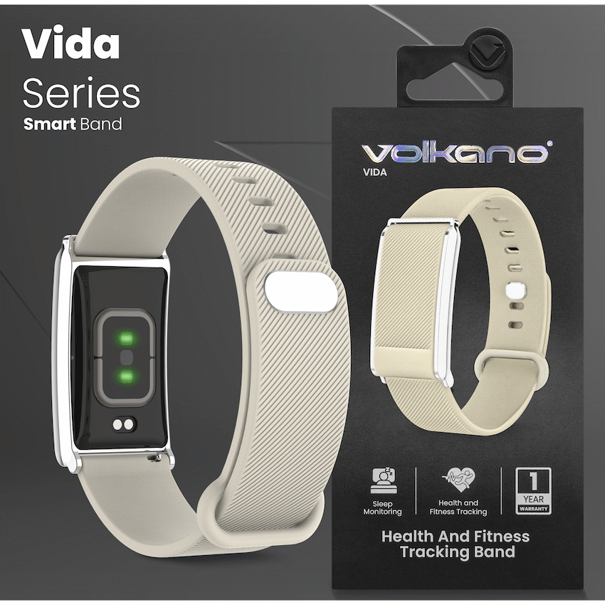 Volkano Vida - Smart Band - Beige - Image 5