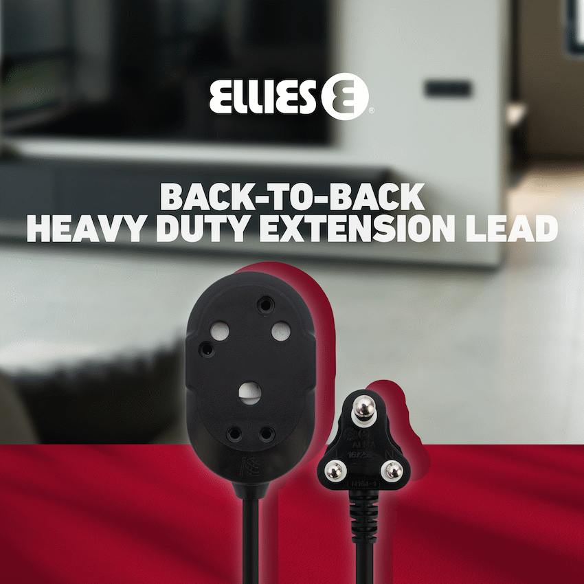 Ellies Back to Back Heavy Duty Extension Lead-10M - Image 6