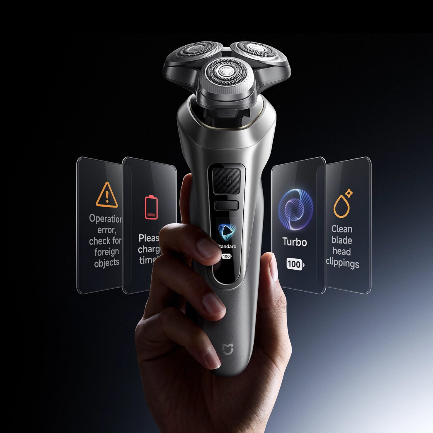Xiaomi Mijia Electric Shaver Pro - Silver - Image 2