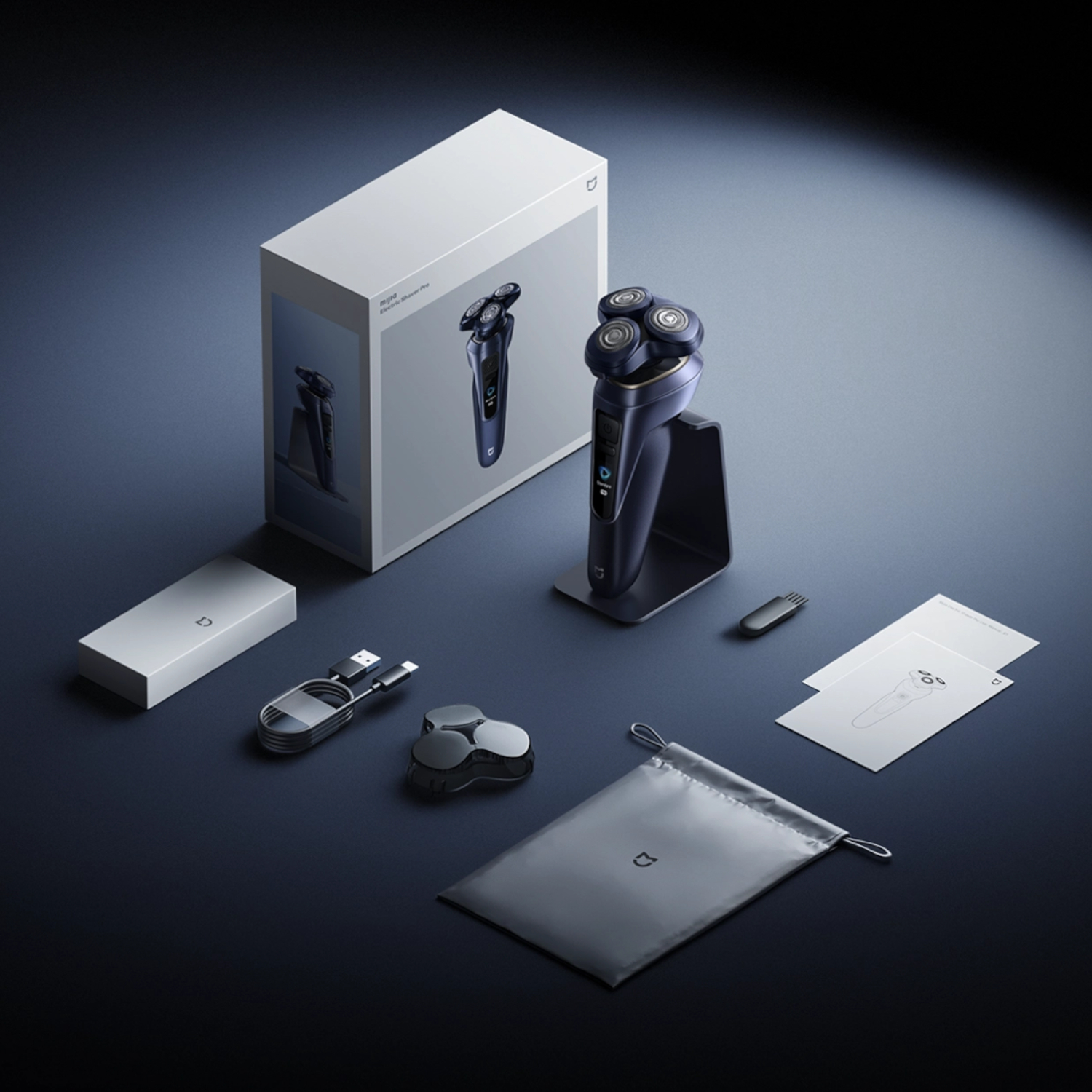 Xiaomi Mijia Electric Shaver Pro – Blue - Image 3