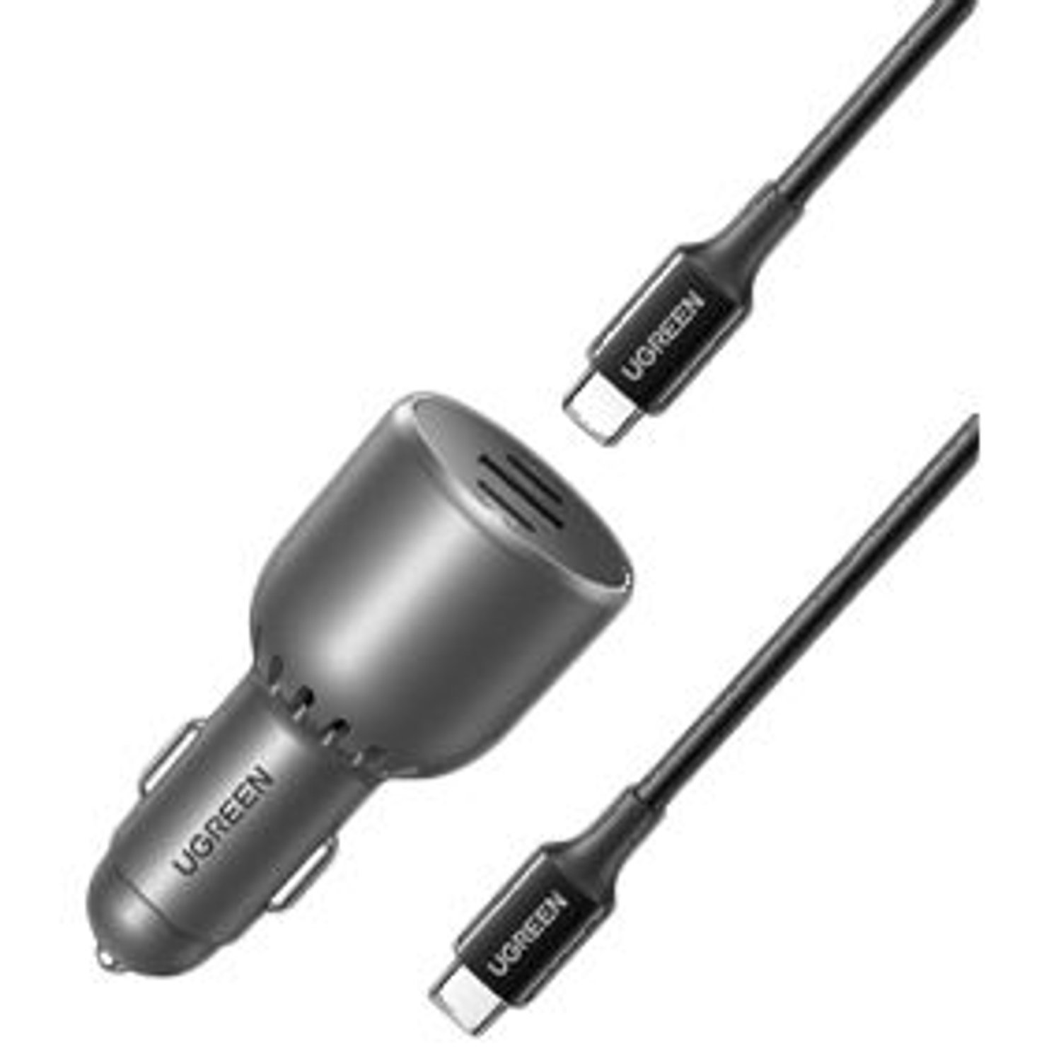 UGREEN 130W USB-C 3-port Car Charger - Image 4