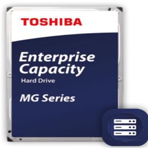 8TB Toshiba MG10-D Series |  SAS-2 12Gb/s |  3.5'' LFF |  7200RPM |  Enterprise SAS Hard Drive